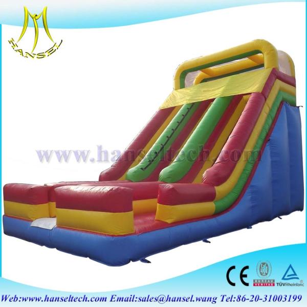 Buy Hansel cheap inflatable slides ,boucning castles inflatable slide pool at wholesale prices