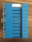 Silver Printed MDF Main Distribution Frame 100 Pairs Protection Connection