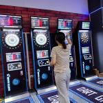 Commercial Electronic Dartboard Professional Led Display Dart Game Machine