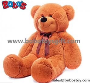 China Big Plush Brown Bear Doll Soft Toy as Chirdren Day Gift on sale