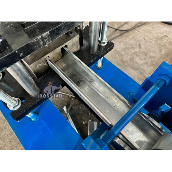 2024 Full automaticBest Seller Steel Roller Shuttering Door Guide Rail Roll Forming Machine