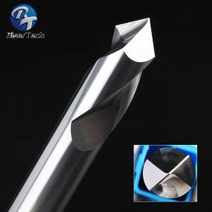 China 2 Flute Carbide Drill Bits Carbide Spot Drill With Chamfering on sale