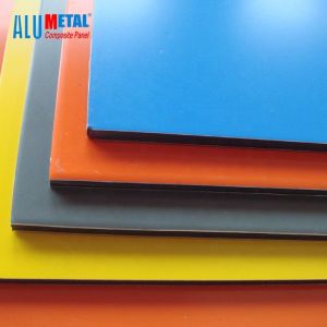 Quality 4mm 1250mm Plastic Aluminum Composite Sheet Material Panels Spectrum AA3003 for sale