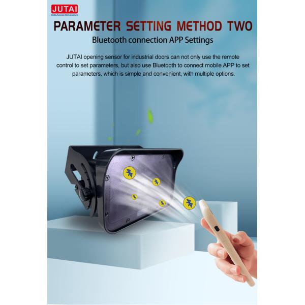 JUTAI Motion Sensor Person Forklift Differentiation With 2 Relay For Automatic Industrial Gate