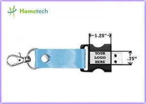 China Metal USB 3.0 Lanyard USB Flash Drives with Wooden , Keychain Flash Drive on sale