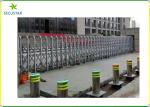 Security Telescopic Parking Automatic Rising Bollards , Automatic Security