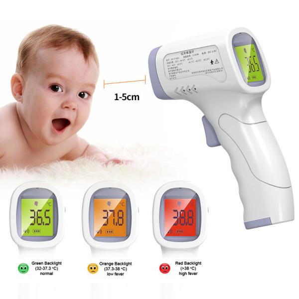 Buy Medical Grade Non Contact Infrared Thermometer With Data Retention Function at wholesale prices