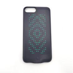 China Text Drawing Editing Plastic iPhone Case With LED Notification Display on sale
