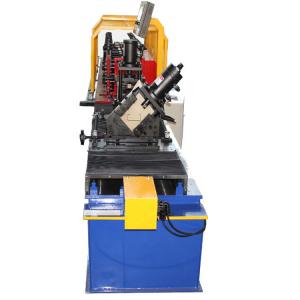 Quality Customized C U Channel Track Roll Forming Machine With Plc Control System for sale