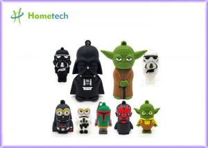 China Star Wars Toys Customized Pen Drives 64gb , Cartoon Usb Flash Drive For Gift on sale