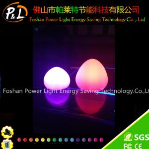 China Waterproof Float LED Egg Glow Illuminated LED Egg for Easter on sale