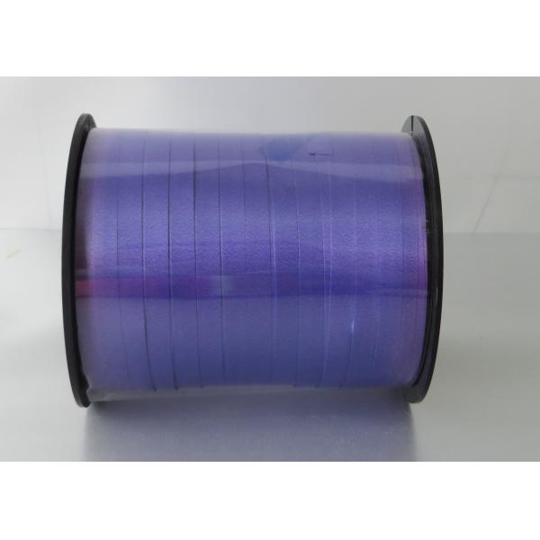 7mm X 500y Purple Curling Ribbon Crafts for gift decoration , Green Plastic Ribbon