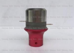 China Red 40khz Ultrasonic Transducer With 2pcs Ceramics PZT8  4um Amplitude on sale