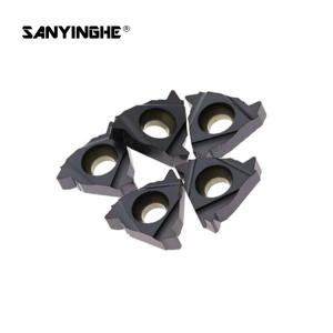 China Carbide Threading Inserts 16ER 9W Tungsten Cutting Tool For Threading Tool Holder on sale