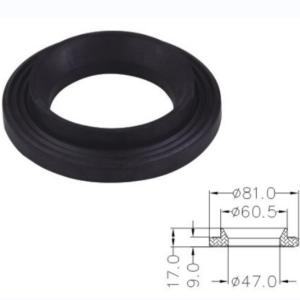 Quality Modern Design Hotel And Toilet Connector Conversion Pipe Rubber Seal Three Layer Gasket for sale