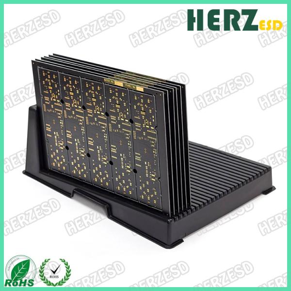 Antistatic PCB Storage Circulation ESD Plastic Rack Different Size L Type Table Top
