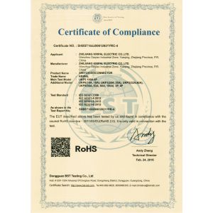 Zhejiang KRIPAL Electric Co., Ltd. Certifications