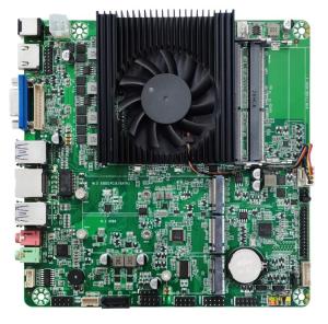 Industrial Intel 11th Gen Tiger Lake U I3 I5 I7 Mini Itx Mainboard 6 Com Onboard 2 DDR4 64GB LVDS