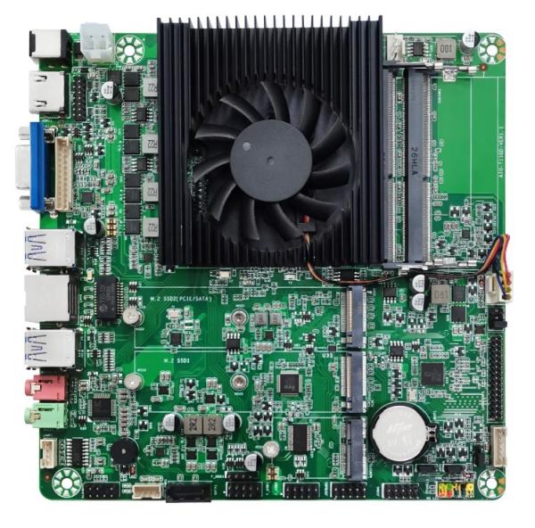 Industrial Intel 11th Gen Tiger Lake U I3 I5 I7 Mini Itx Mainboard 6 Com Onboard