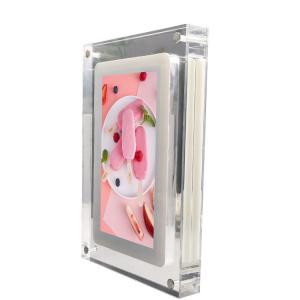 China Advertising Player Transparent Acrylic Digital Photo Frame 4 5 7 10 Inch on sale