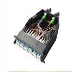 OM4 Fiber MTP Cassette Module , MPO Cassette Module For FTTH FTTB FTTX Network