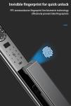 Luxurious facial recognition lock with high-quality visual intercom and real