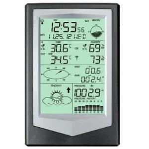China Solar PV 60C Digital Weather Station With Data Logger on sale