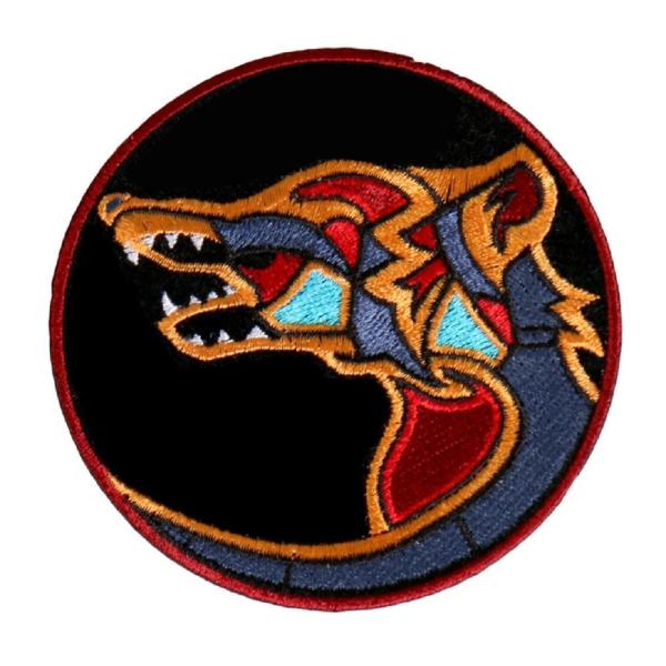 School Uniform Custom Cloth Badges For Suit , Personalised Iron On Patches