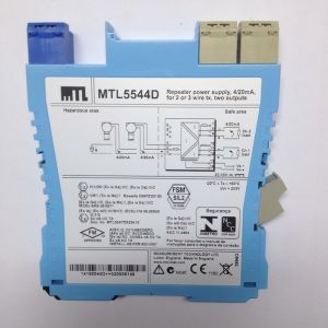 Quality 96ma 24v MTL Safety Barrier MTL5544D Repeater Power Supply for sale