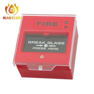 Quality Fire Fighting Equipment Break Glass Manual Fire Alarm Call Point for sale
