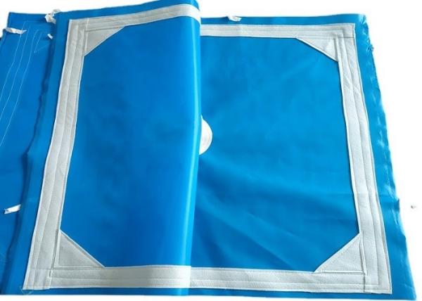 Buy Blue Color PP Polypropylene Multifilament Filter Fabric Vertical Filter Press Mesh Cloth at wholesale prices