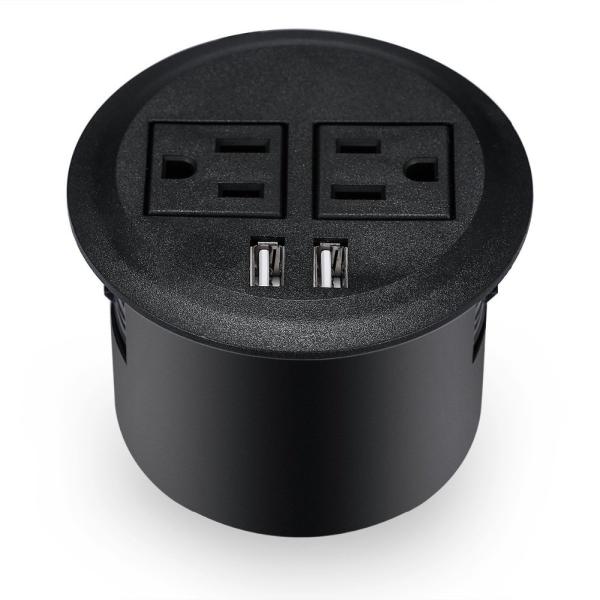 Buy Durable Round Power Socket Convenient Use With Changeable Connectors at wholesale prices