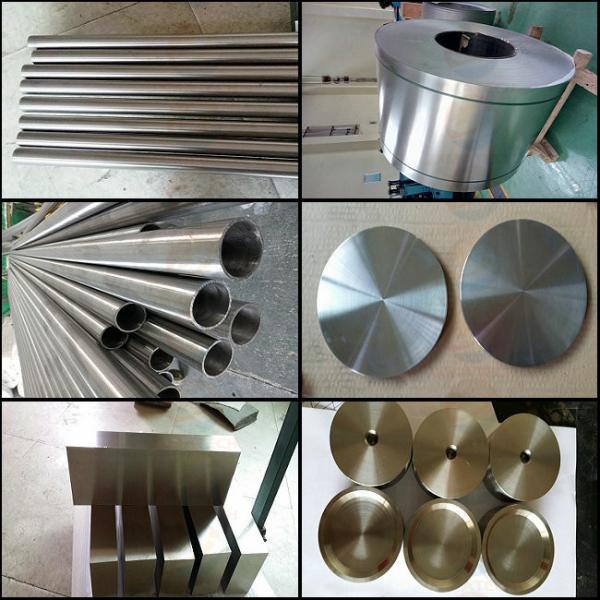 Cold Rolling Coiled Zirconium Tube 702 UNS R60702 For Heat Exchanger