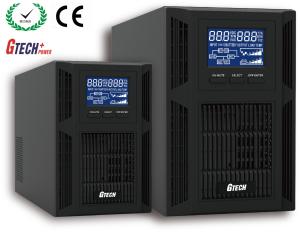 Quality Online High Frequency Dual Conversion Ups Microprocessor Control 0.9 Output Power Factor for sale