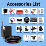 High Capacity 360 Photo Booth with Digital Backdrop Edit Software and Remote