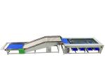 SUS304 Roller Sorting Machine Used For Sorting And Grading Round Fruits And