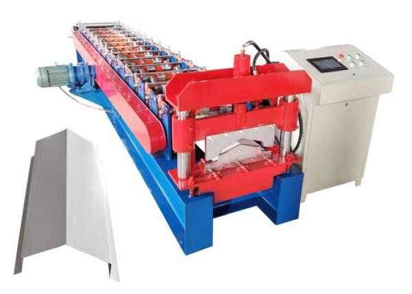 Buy Computer Control Ridge Cap Roll Forming Machine 15 Forming Steps With Hydraulic Cutter at wholesale prices