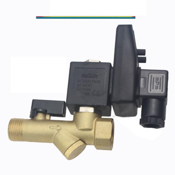 Buy 1/2" Electronic Timed Air Compressor Automatic Drain Valve With LED Indicator at wholesale prices