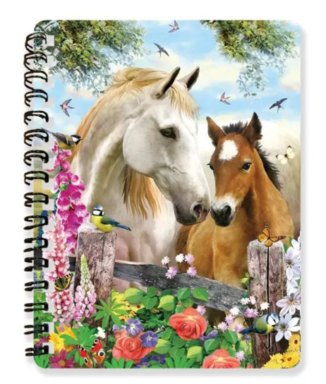 Hot Selling School Stationery 3D Lenticular Printing Diary Notebook for Souvenir