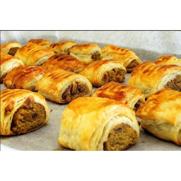 European Standard Dough Laminator Machine With Auto Freezing Tunnels For Sausage Roll