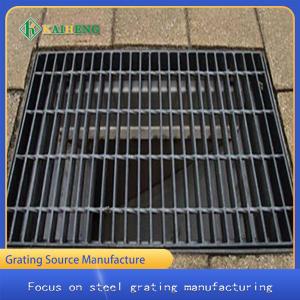 China Galvanized Trench Covers Steel Channel Drain Grates on sale