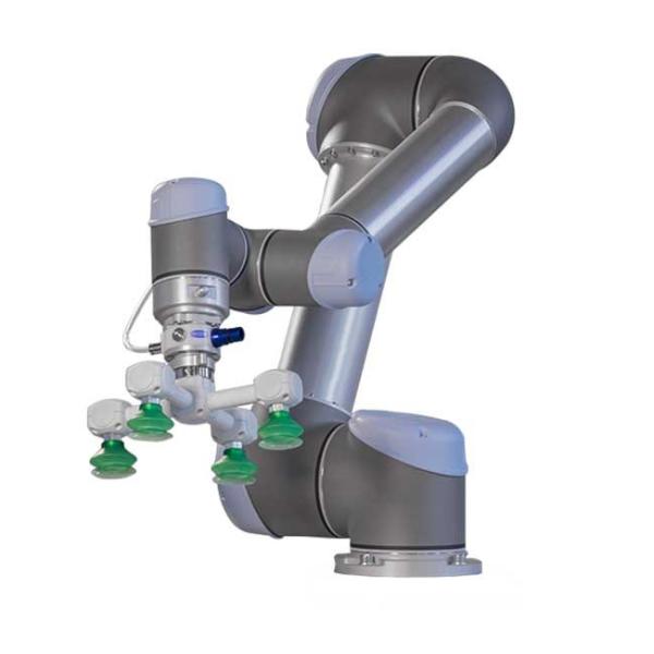 Universal robot arm 6 axis Vacuum end effectorstarter set-VEE UR for packaging assembled on manipulator UR5 cobot