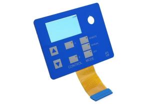 LGF Backlighting Capacitive Membrane Switches IP67 Waterproof With AL Backer