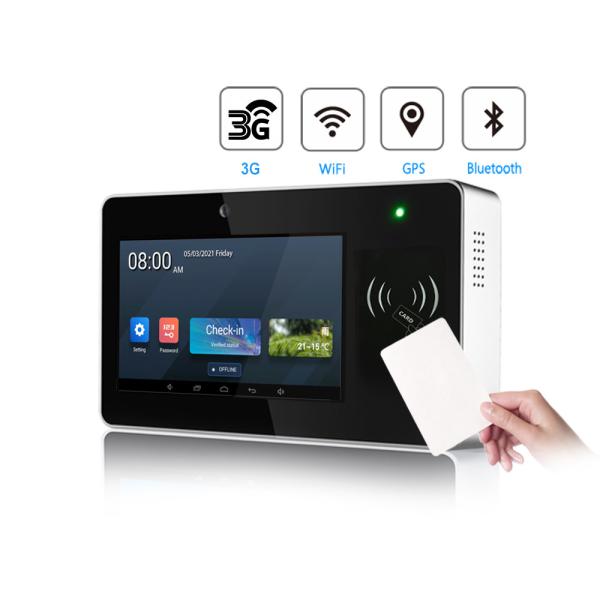 Buy Wireless 3G Android fingerprint RFID card Time Attendance System Terminal with WIFI and GPS at wholesale prices