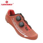 OEM / ODM SPD Indoor Cycling Shoes , Road Cycling Boots Carbon Fiber Outsole