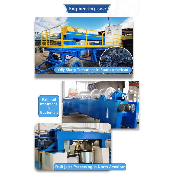 Industrial Decanter Centrifuge Machine 2 3 Phase Olive Oil Extraction Waste Water