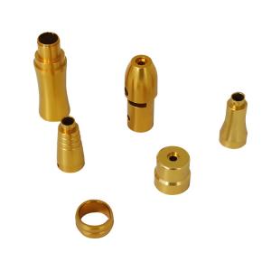 Quality Brass CNC Turned Parts for Critical Applications with ±0.01mm Tolerance for sale