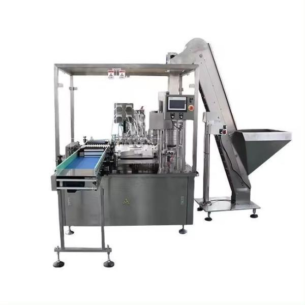 Buy Automatic Nasal Spray Bottle Filling Capping Machine with PLC Control at wholesale prices