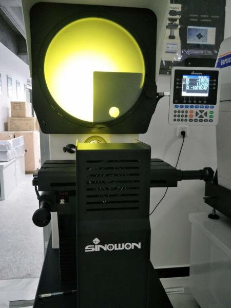 Buy Ø400mm Screen Horizontal Digital Profile Projectors Built-in Mini-printer With 10x , 20x Objective at wholesale prices