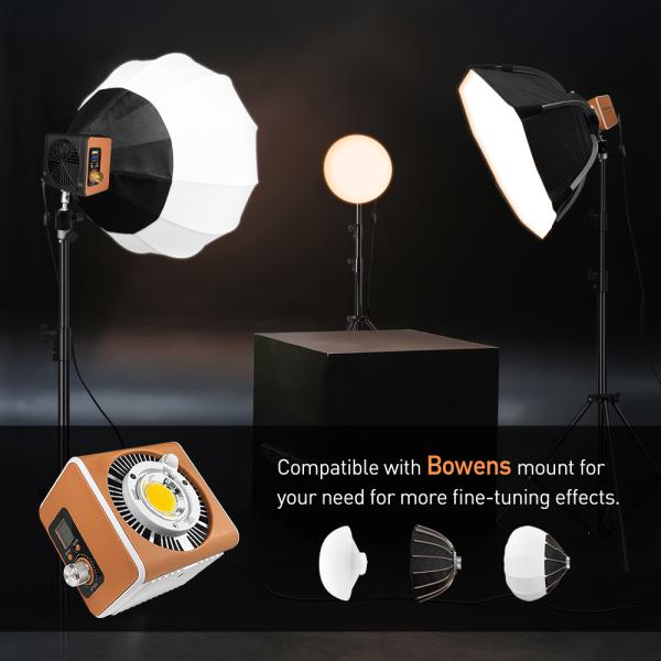 Handheld 150w live broadcast light with adjustable brightness. Mobile live broadcast fill light is suitable for outdoor shooting and live broadcast